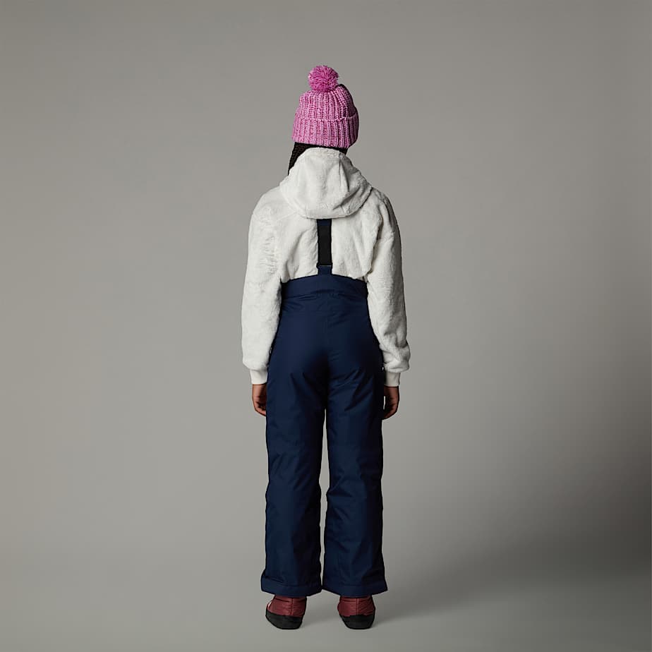 Snowquest-broek met bretels voor tieners