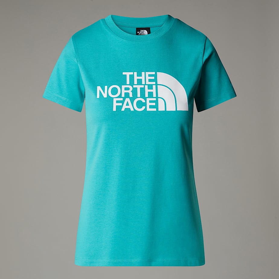The North Face Easy T-shirt Für Damen Vistula Blue-tnf White Größe XS female