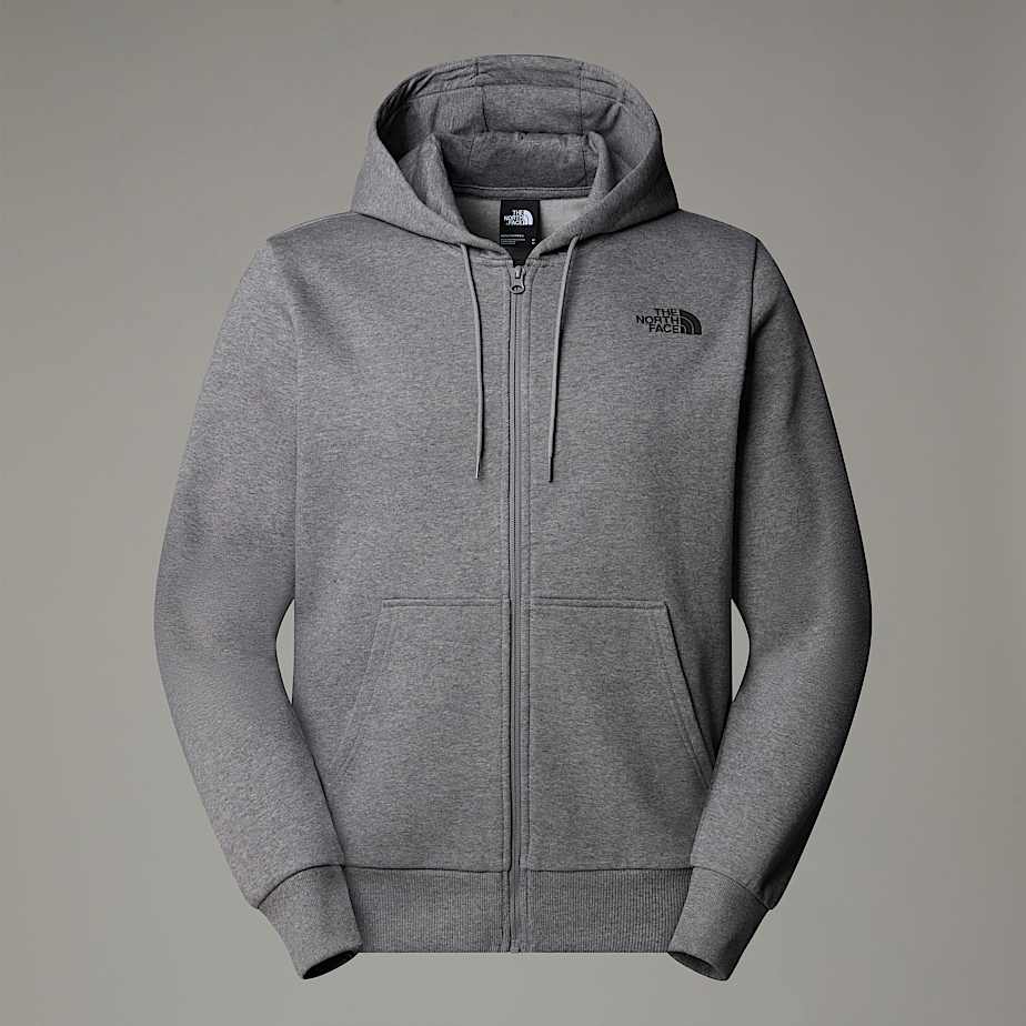 Sweat à capuche zippé Simple Dome pour homme