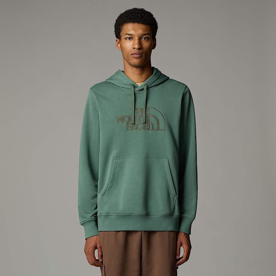The North Face Drew Peak Light Kapuzenpulli Für Herren Duck Green-latte Größe M male