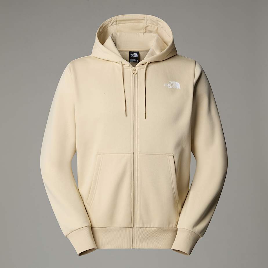 The North Face Simple Dome Kapuzenpulli Mit Durchgehendem Rv Für Herren Gravel Größe M male