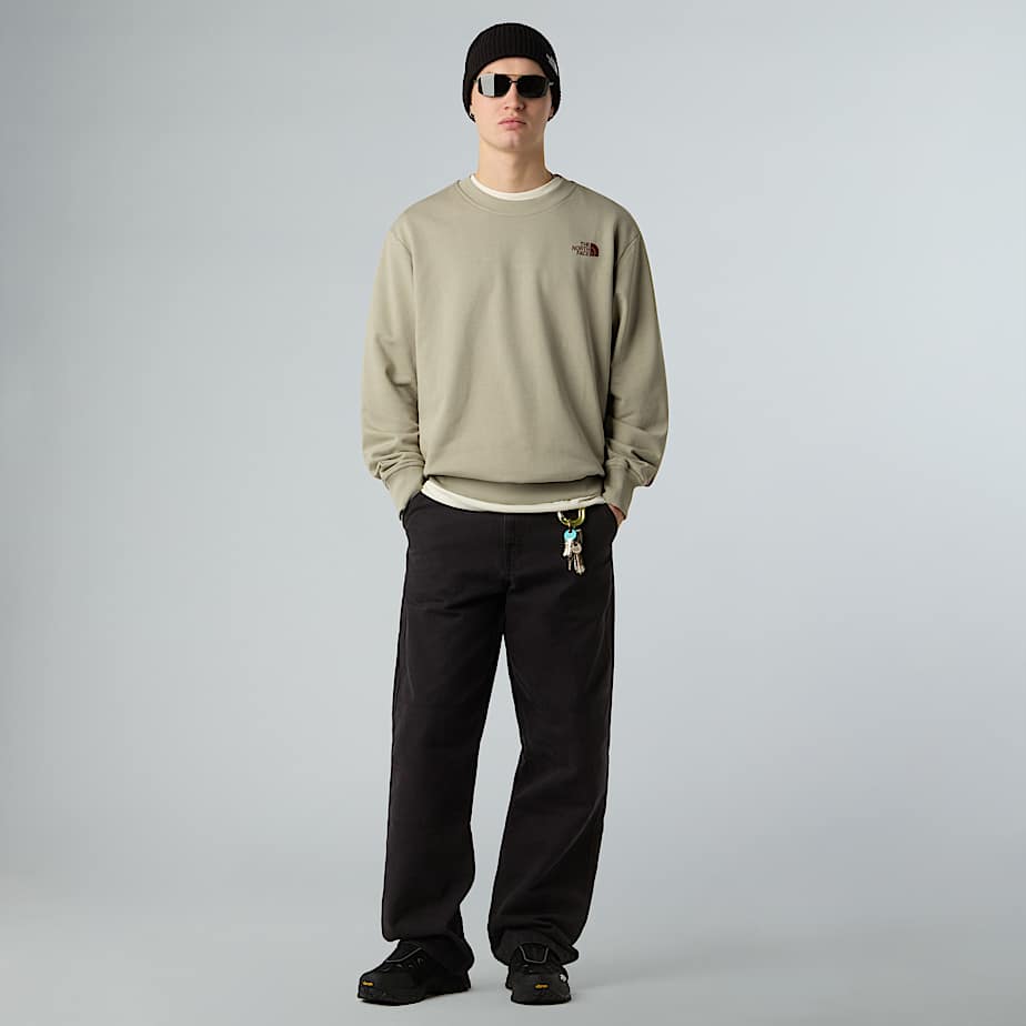 Unisex Vintage Postcard Relaxed Sweatshirt - 5