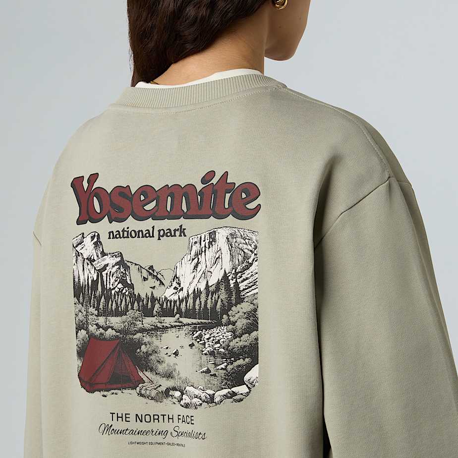 Unisex Vintage Postcard Relaxed Sweatshirt - 14