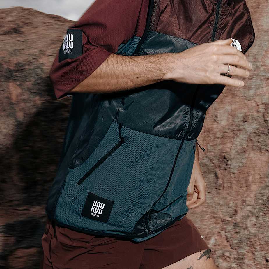 Chaqueta cortavientos convertible de trail runnning The North Face X Undercover Soukuu - 7