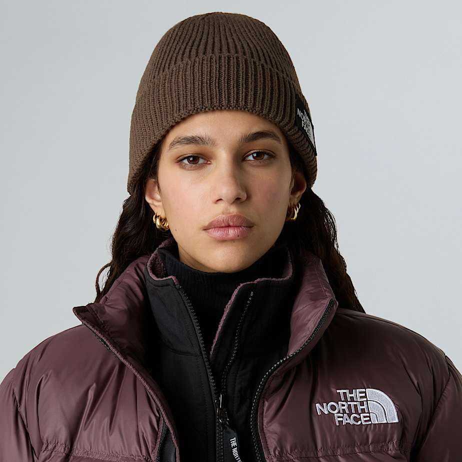 TNF Logo Box Beanie mit Umschlag - 2