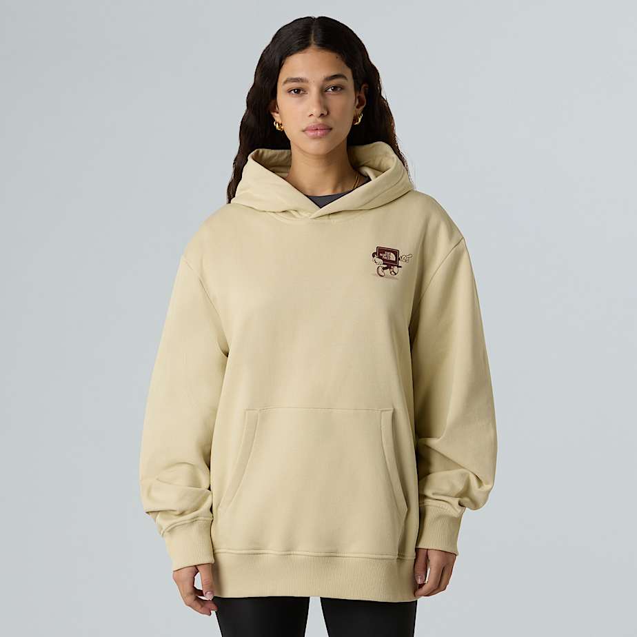 Unisex Cartoon Logo Relaxed Hoodie - 9