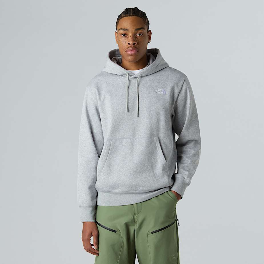 The North Face Essential Kapuzenpulli Für Herren Tnf Light Grey Heather Größe XS male