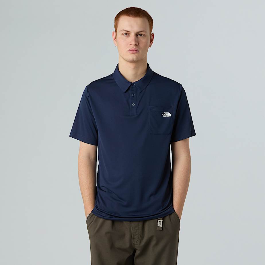 The North Face Tanken Poloshirt (neu) Für Herren Summit Navy Größe XL male
