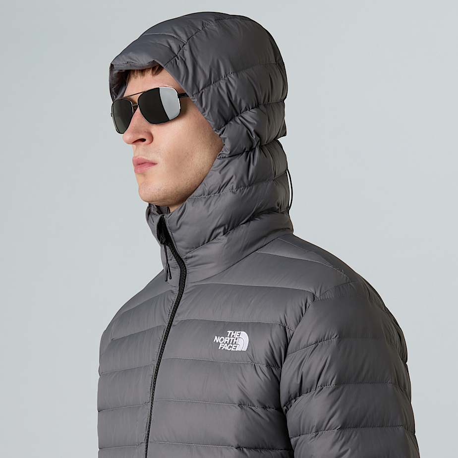 Men's Classic Down Hooded Jacket - 5