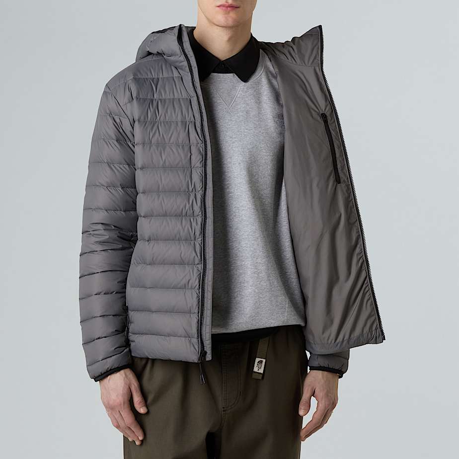 Men's Classic Down Hooded Jacket - 7