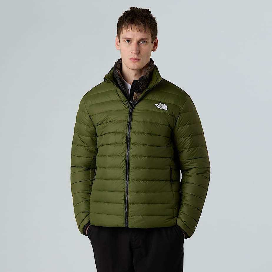 The North Face Classic Daunenjacke Für Herren Woodland Green Größe S male