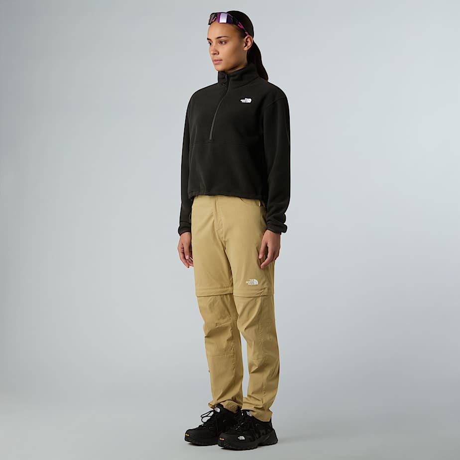 Glacier kurzer Fleece mit 1/2-langem RV für Damen - 2