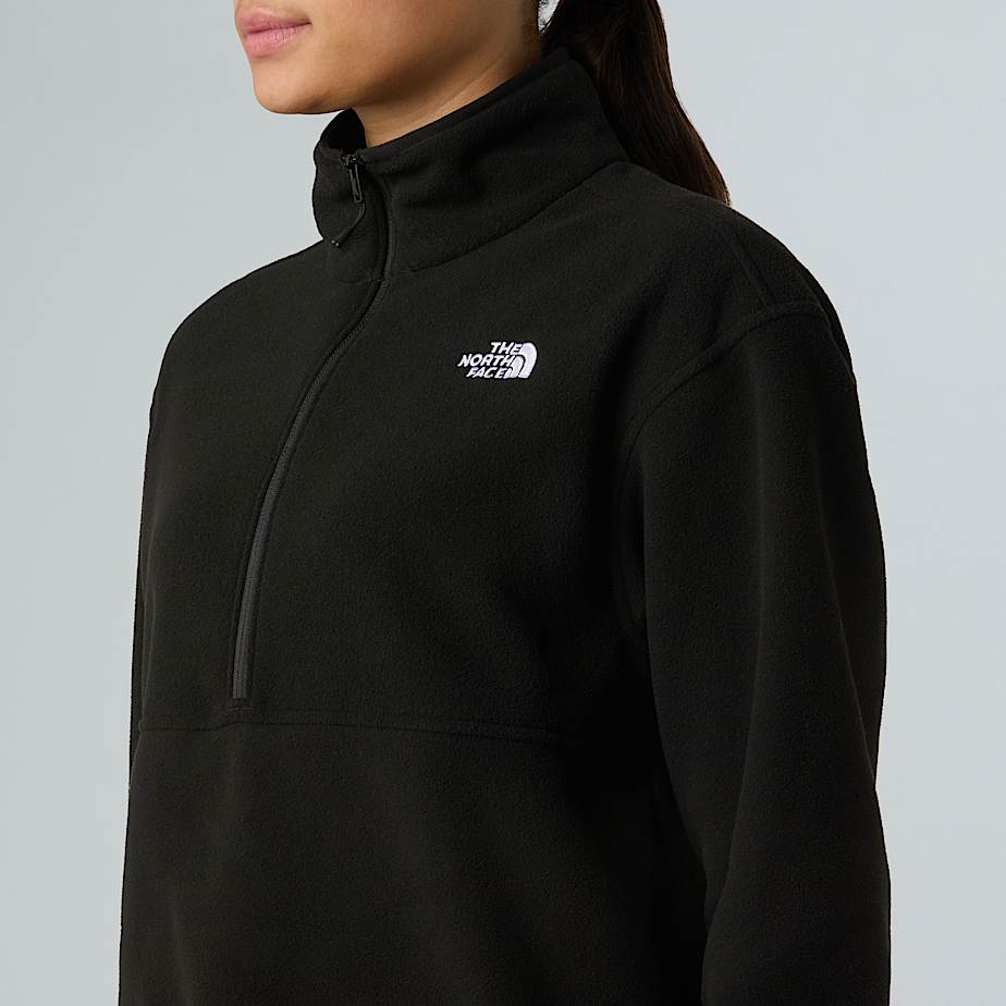 Glacier kurzer Fleece mit 1/2-langem RV für Damen - 4