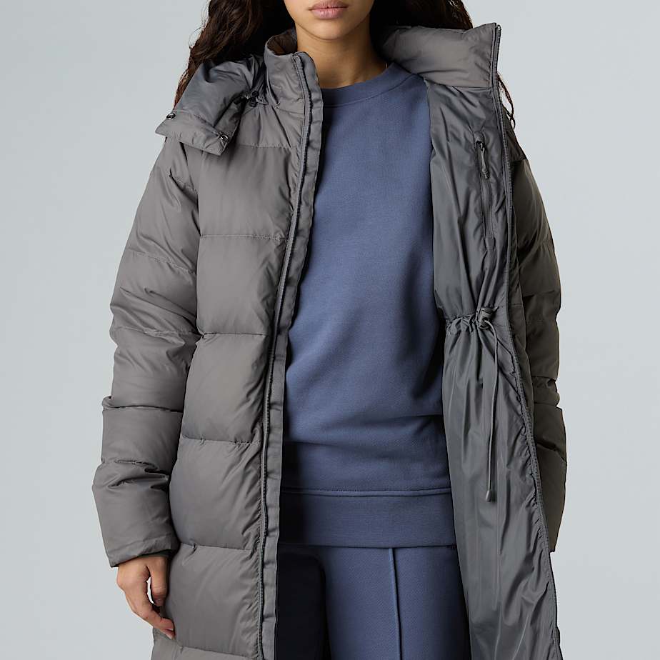 Parka longue à capuche en duvet Hydrenalite City pour femme - 8