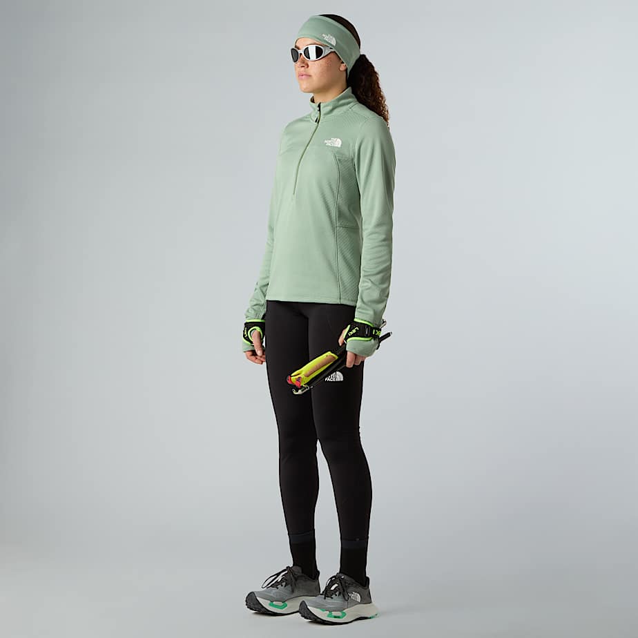 Pile Winter Warm Pro con cerniera a 1/4 da donna - 2