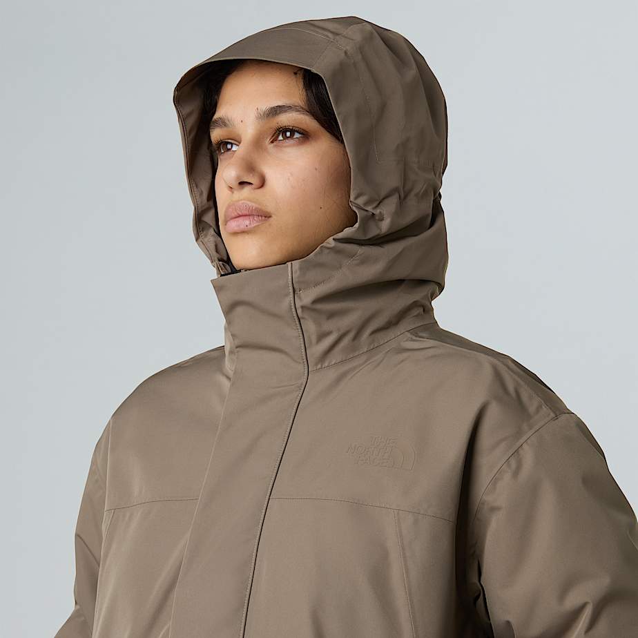 Nukabira Regen-Shell-Parka für Damen