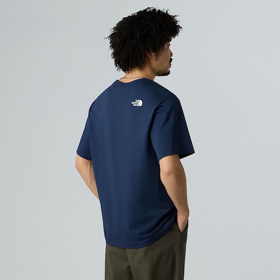 Mountain Logo relaxt geschnittenes Pocket T-Shirt für Herren - 3