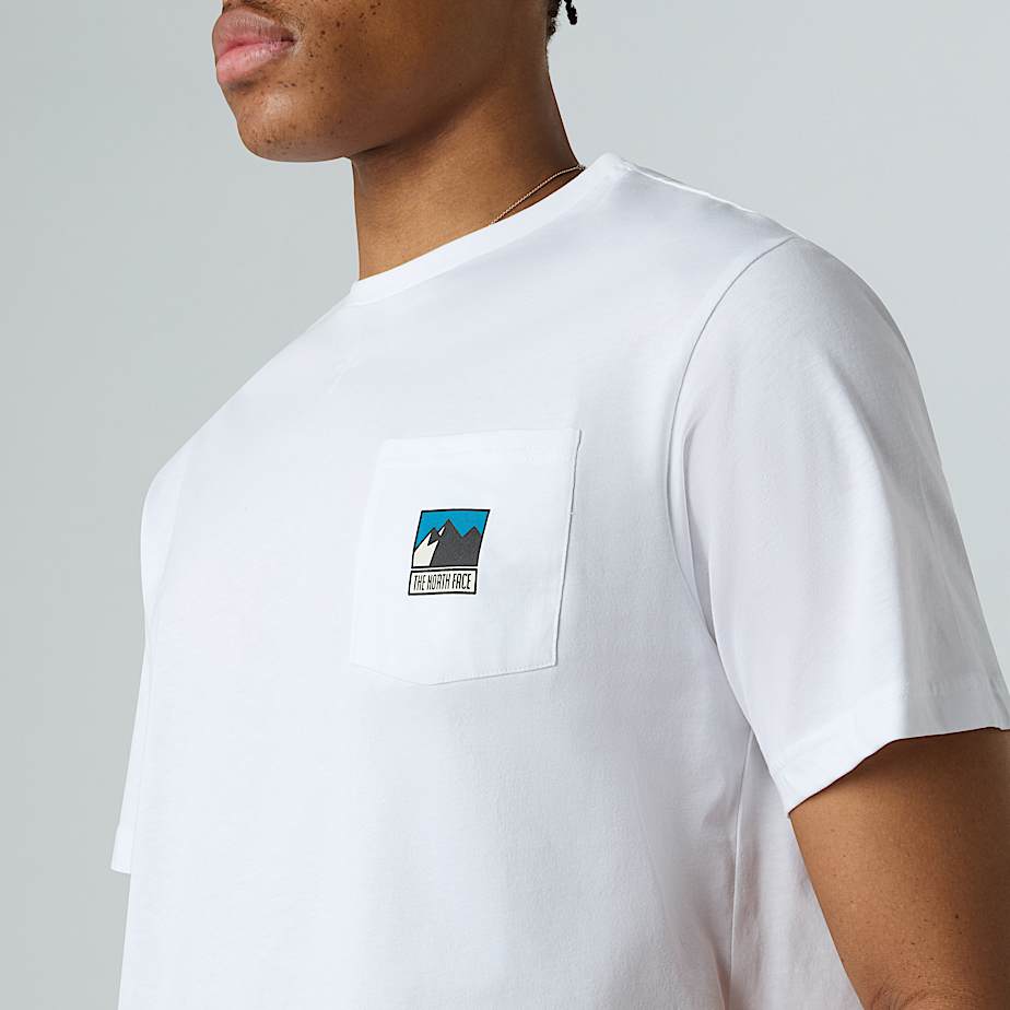 Men's Mountain Logo Relaxed Pocket T-Shirt - 4