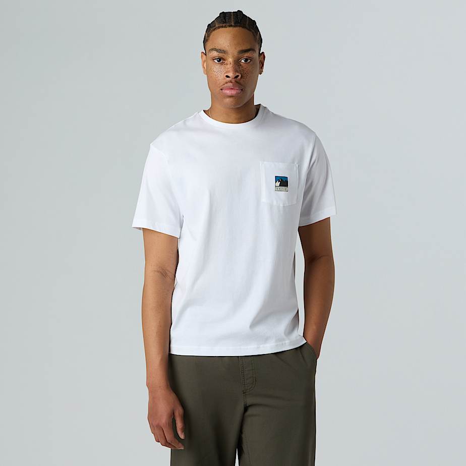 Men's Mountain Logo Relaxed Pocket T-Shirt - 1