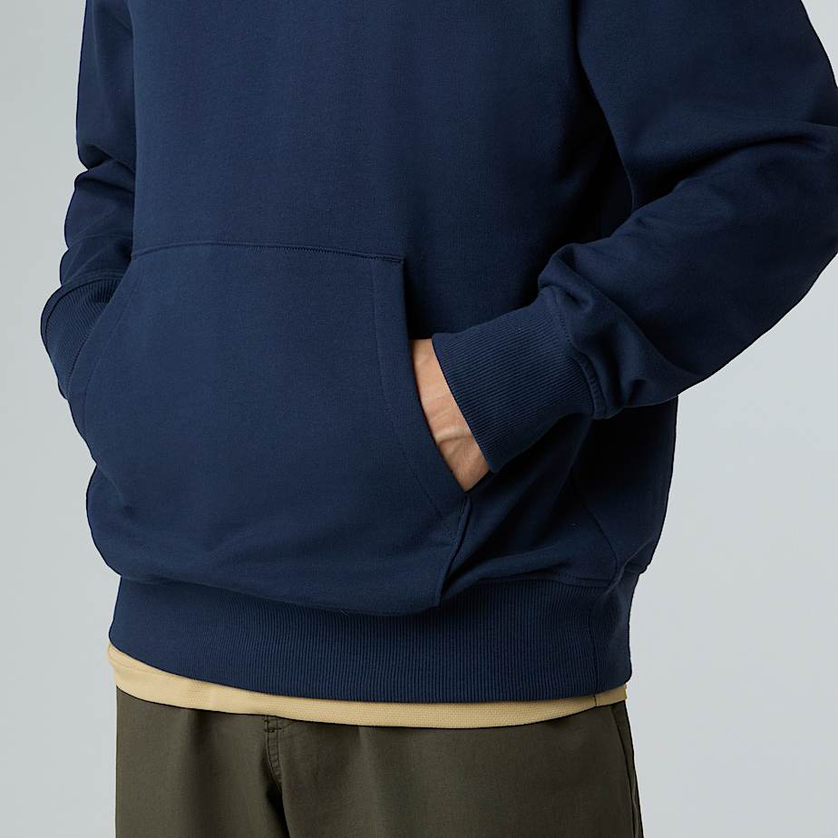 Mountain Logo relaxt geschnittener Kapuzenpulli für Herren - 5