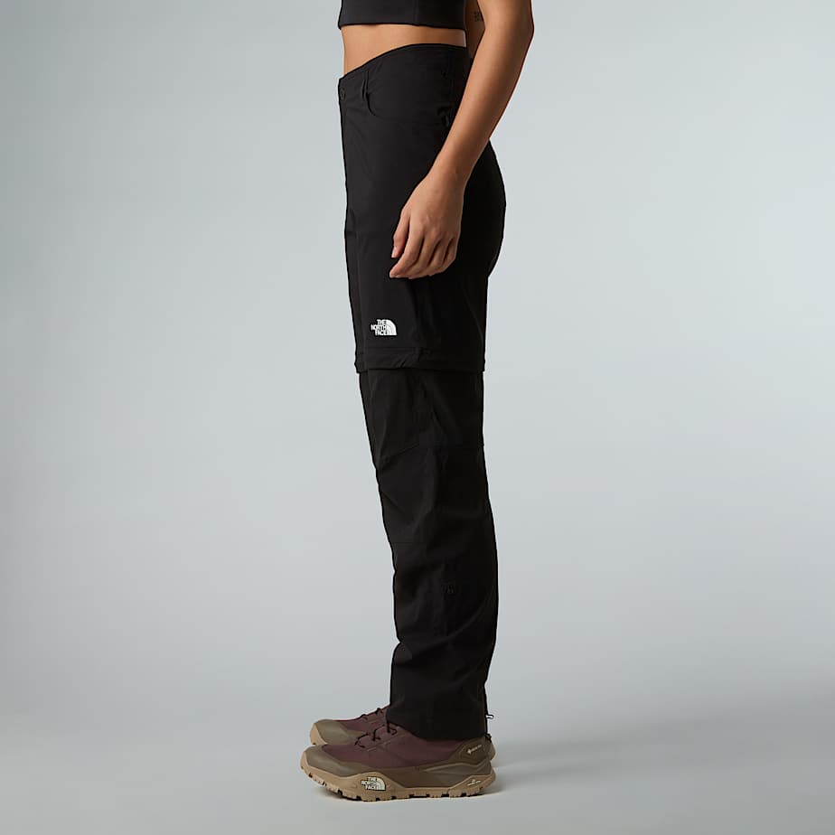 Exploration normal und gerade geschnittene Zip-off-Hose für Damen - 3