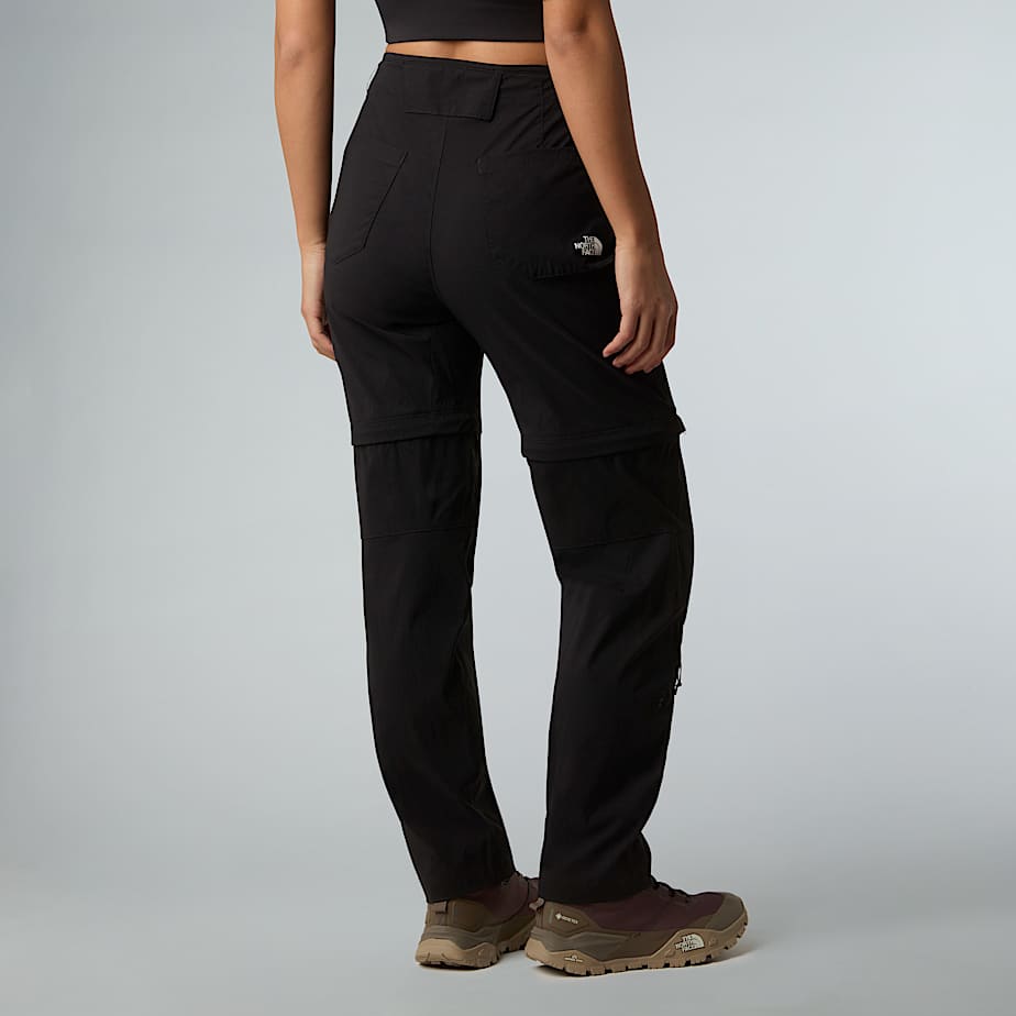 Exploration normal und gerade geschnittene Zip-off-Hose für Damen - 4