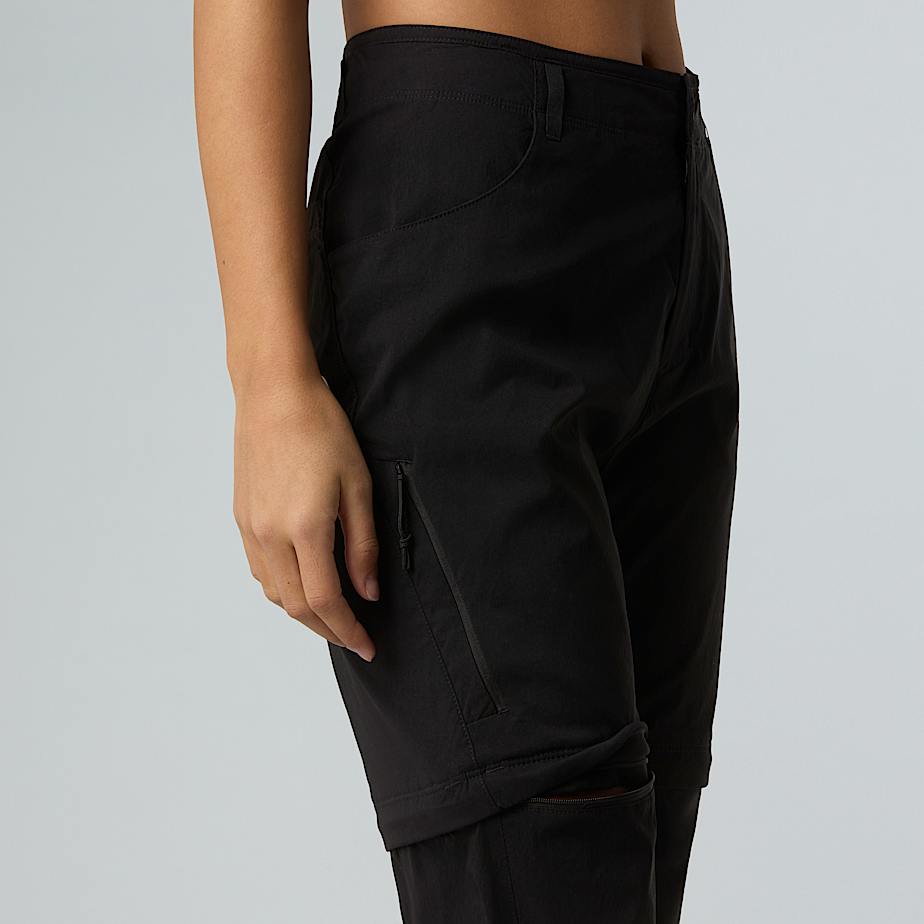 Exploration normal und gerade geschnittene Zip-off-Hose für Damen - 6