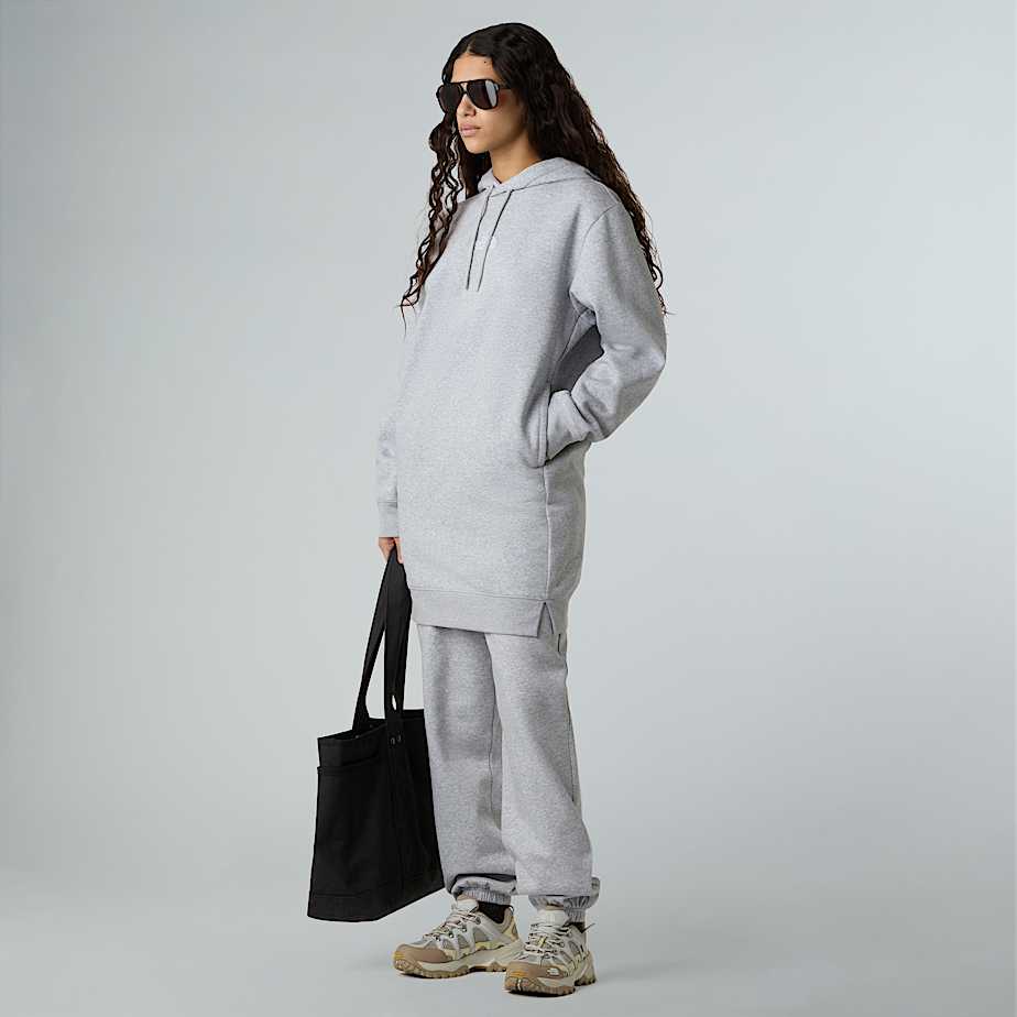 Women's Essential Relaxed Hooded Dress - 2