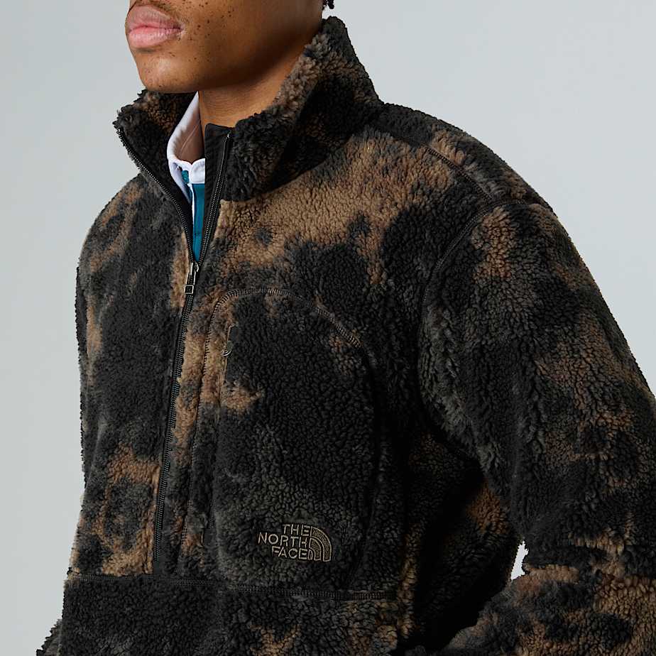 Men's Extreme Pile Printed Pullover Fleece - 4