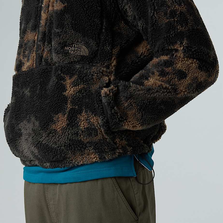 Men's Extreme Pile Printed Pullover Fleece - 5