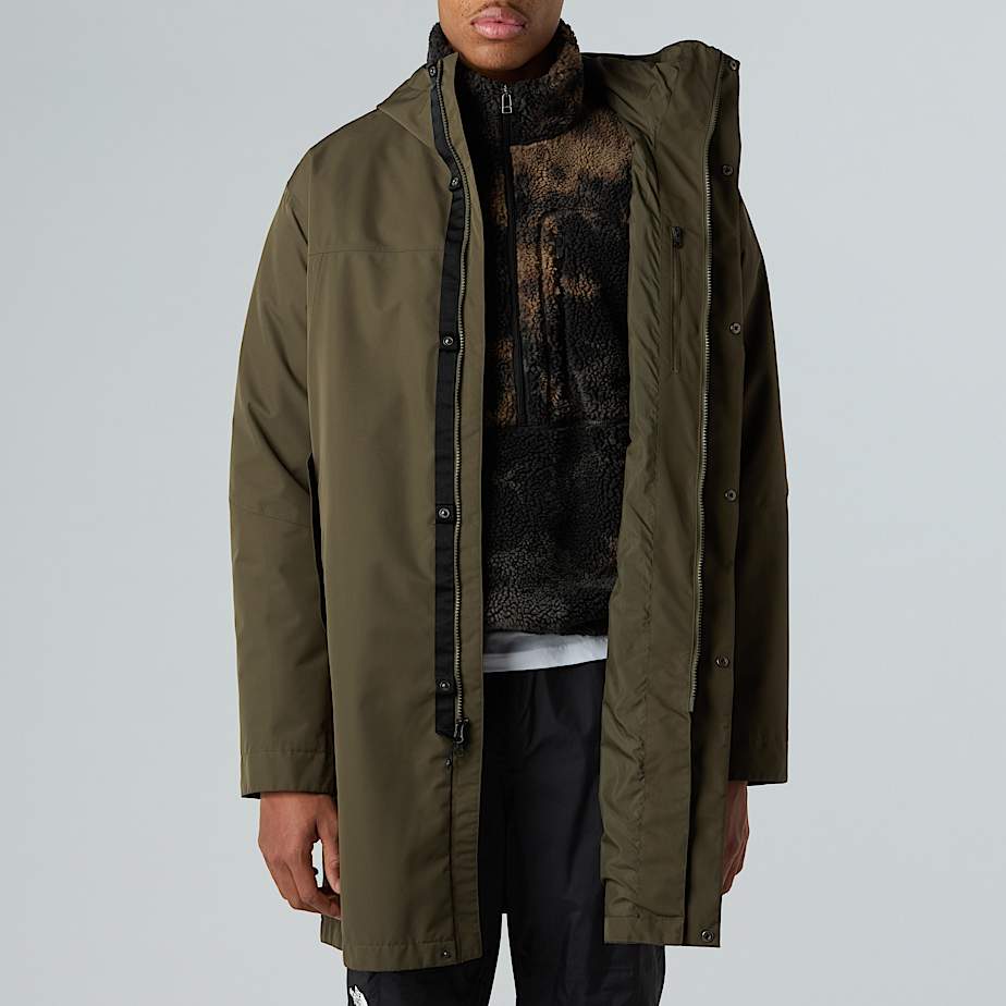 Guscio parka Nukabira Rain da uomo