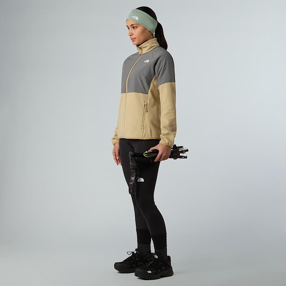 Polaire épaisse zippée Glacier pour femme