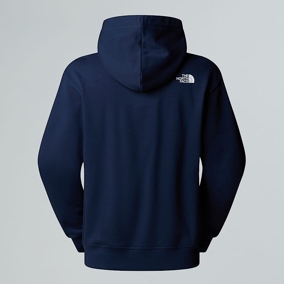 Mountain Logo relaxt geschnittener Kapuzenpulli für Herren - 8