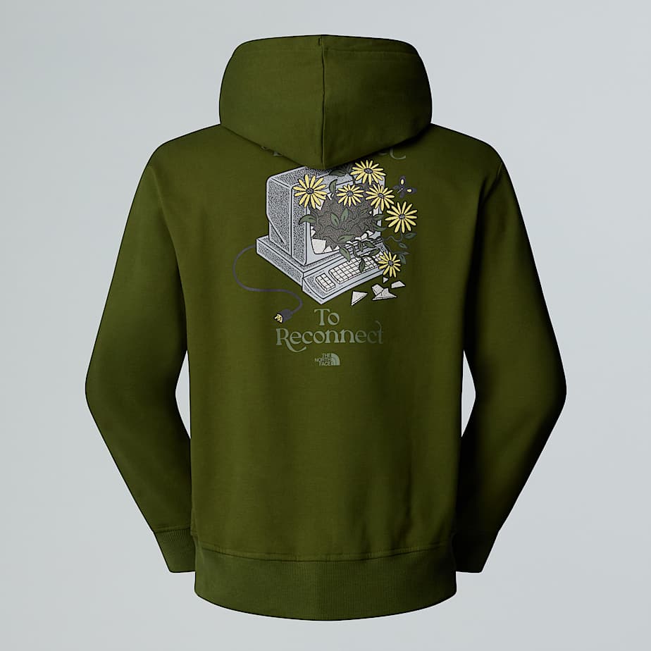 Felpa con cappuccio Connect Relaxed Graphic da uomo - 9