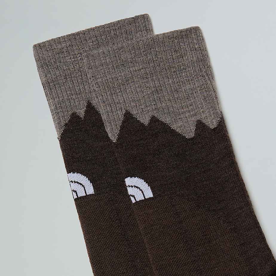 Crew-Socken zum Bergwandern - 2