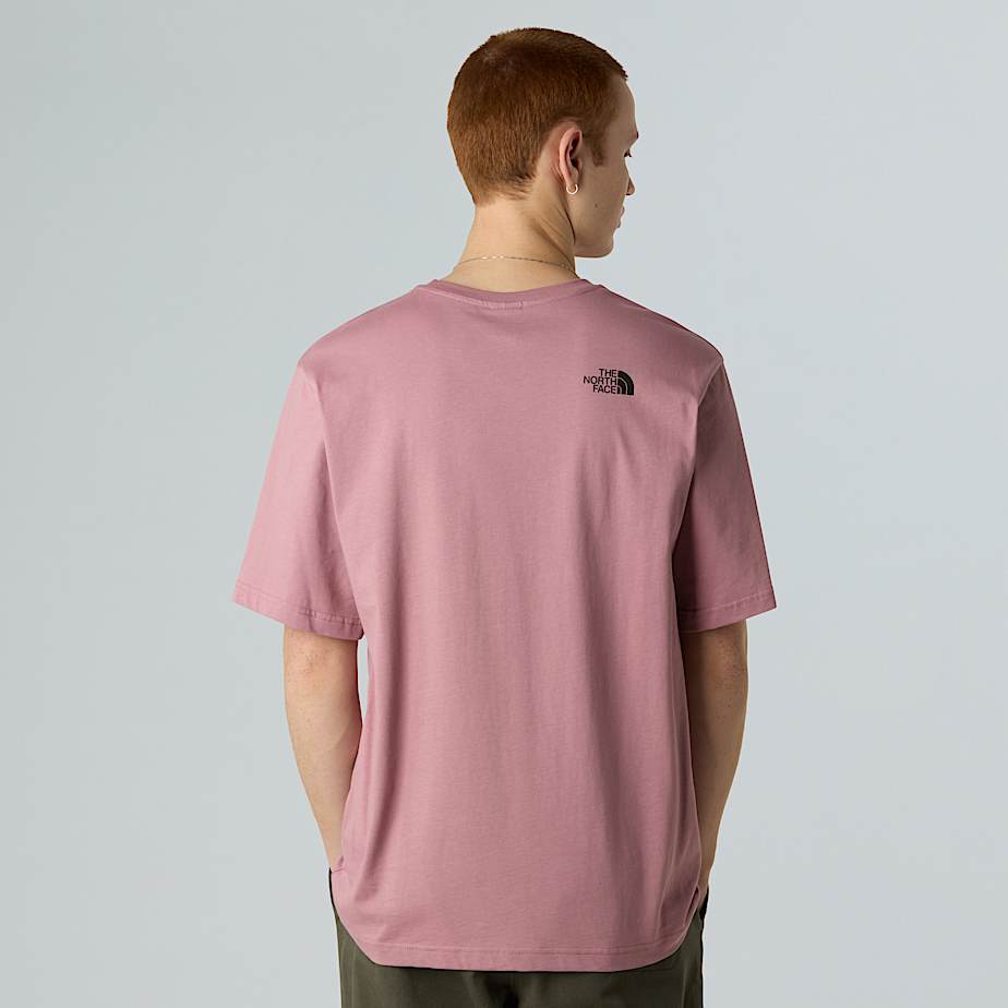 Camiseta holgada con estampado floral Dome con unisex - 5
