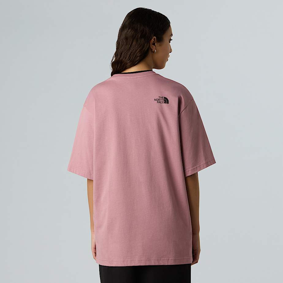 Camiseta holgada con estampado floral Dome con unisex - 9