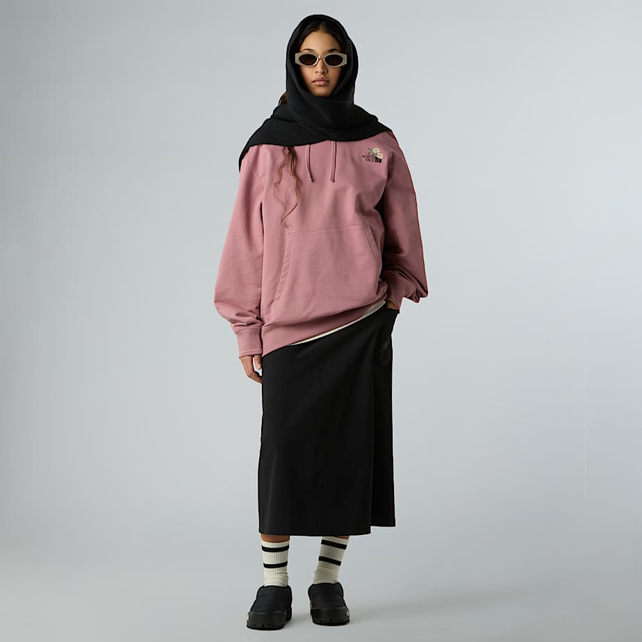 Felpa con cappuccio Dome Flower Relaxed Graphic unisex - 4