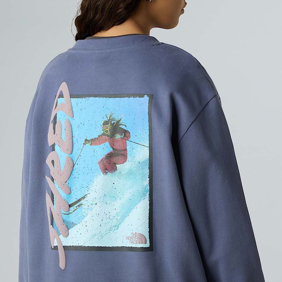 NSE Slopes relaxt geschnittenes Sweatshirt in Unisex - 11