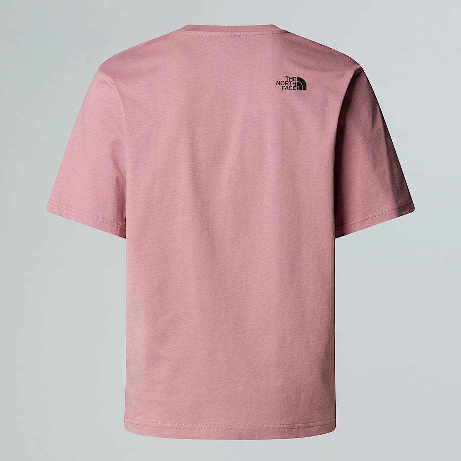 Camiseta holgada con estampado floral Dome con unisex - 2