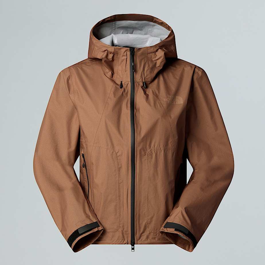 The North Face Klein Verpackbare Regenjacke Für Damen Latte Größe XS female