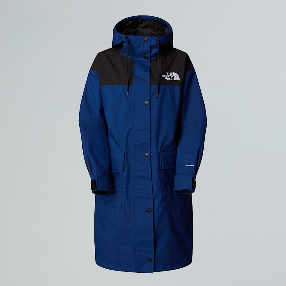 The North Face Reign On Parka Für Damen Estate Blue-tnf Black Größe S female