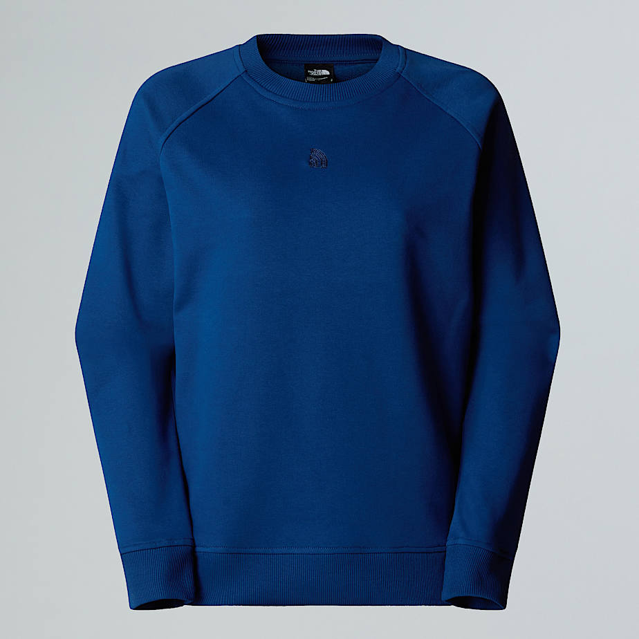 The North Face Rmst Logo Relaxt Geschnittenes Sweatshirt Für Damen Estate Blue Größe XXL female