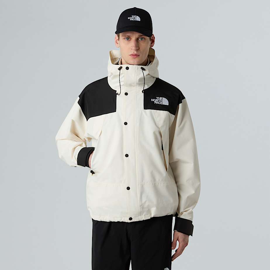 The North Face Dryvent™ Mono Mountain Jacke Für Herren White Dune-tnf Black Größe XXL male