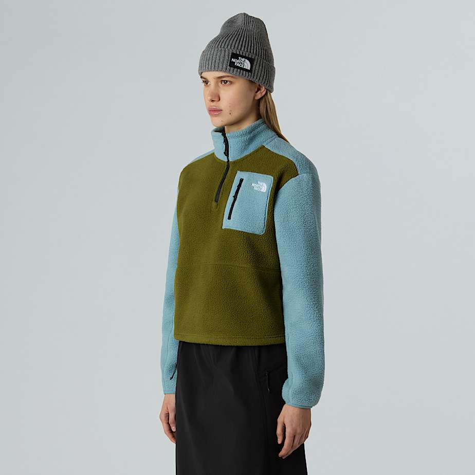 Polaire à col zippé Yumiori pour femme