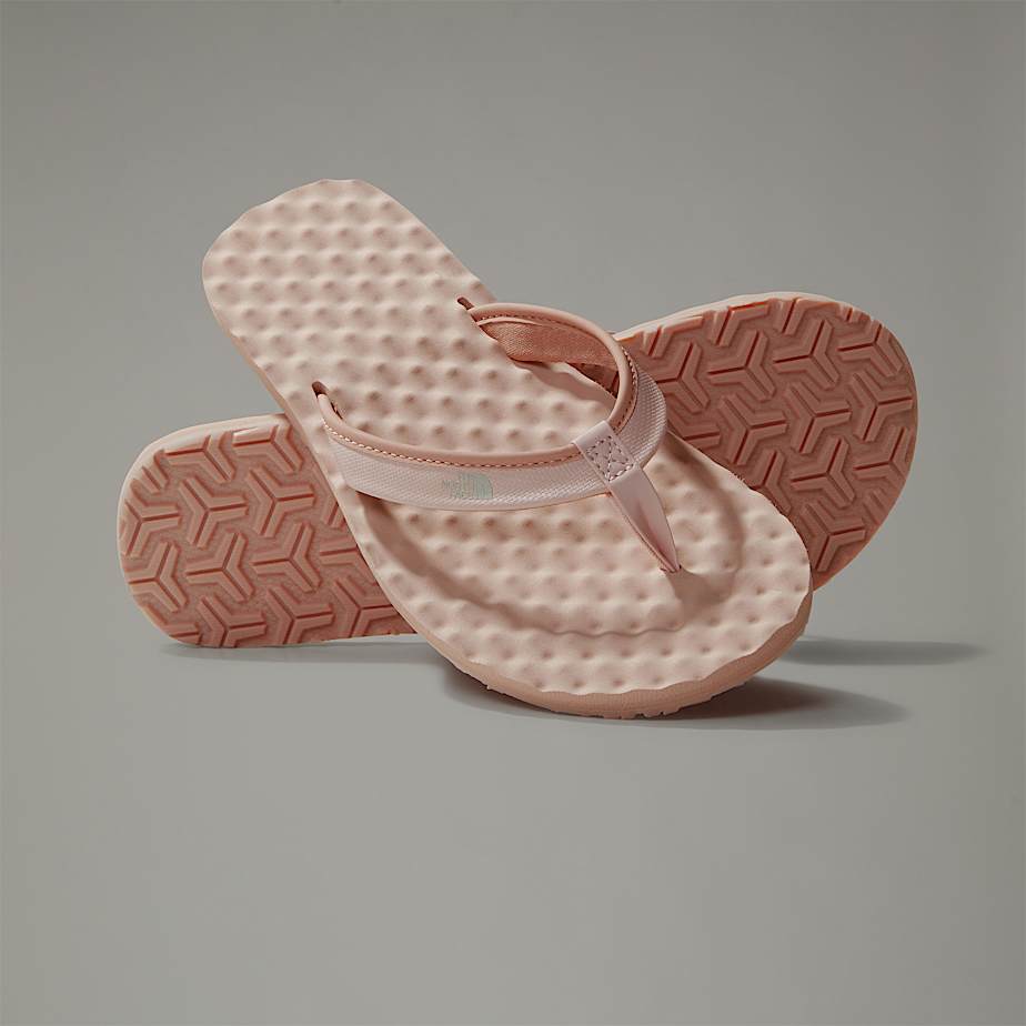 The North Face Base Camp Mini Ii Flip-flops Für Damen Cafe Creme-evening Sand Pink Größe 41 female