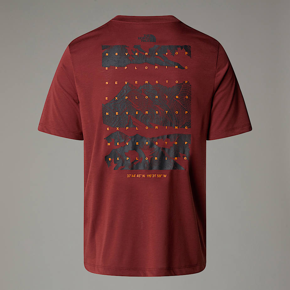 T-shirt Foundation Mountain da uomo