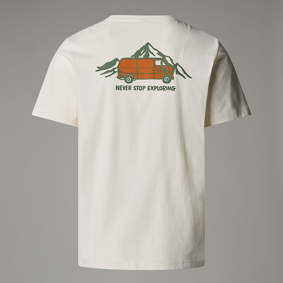 Camiseta con estampado gráfico Outdoor para hombre