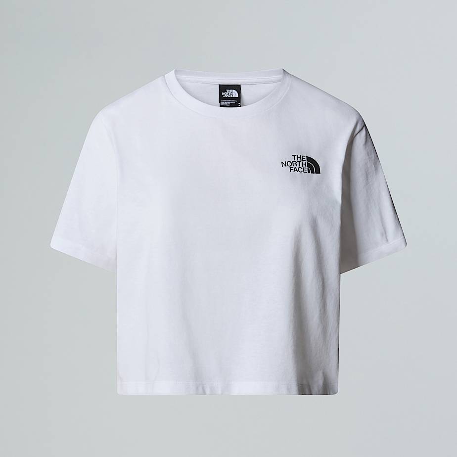 Women’s Cropped Simple Dome T-Shirt