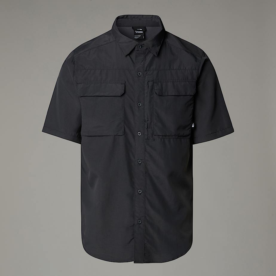 The North Face Sequoia Kurzarm-shirt Für Herren Asphalt Grey-npf Größe L male